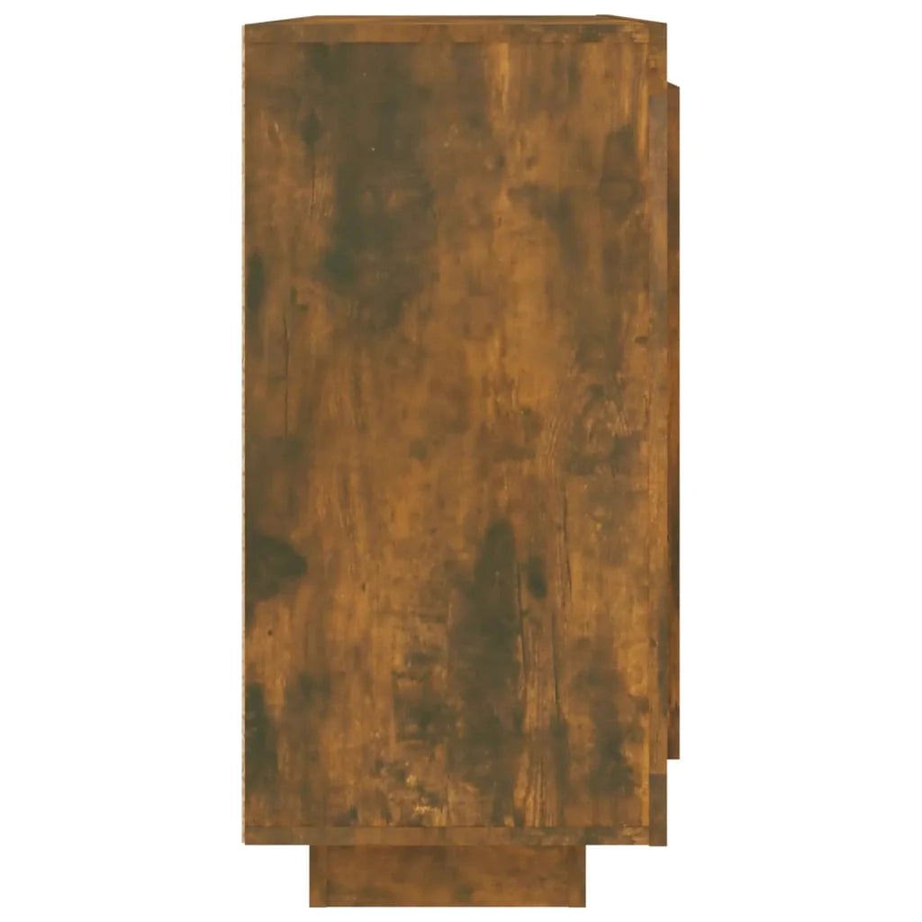 Credenza cassettiera armadio mobile contenitore organizer per cucina soggiorno salotto 92 x 35 x 75 cm legno ingegnerizzato marrone 02_0031135
