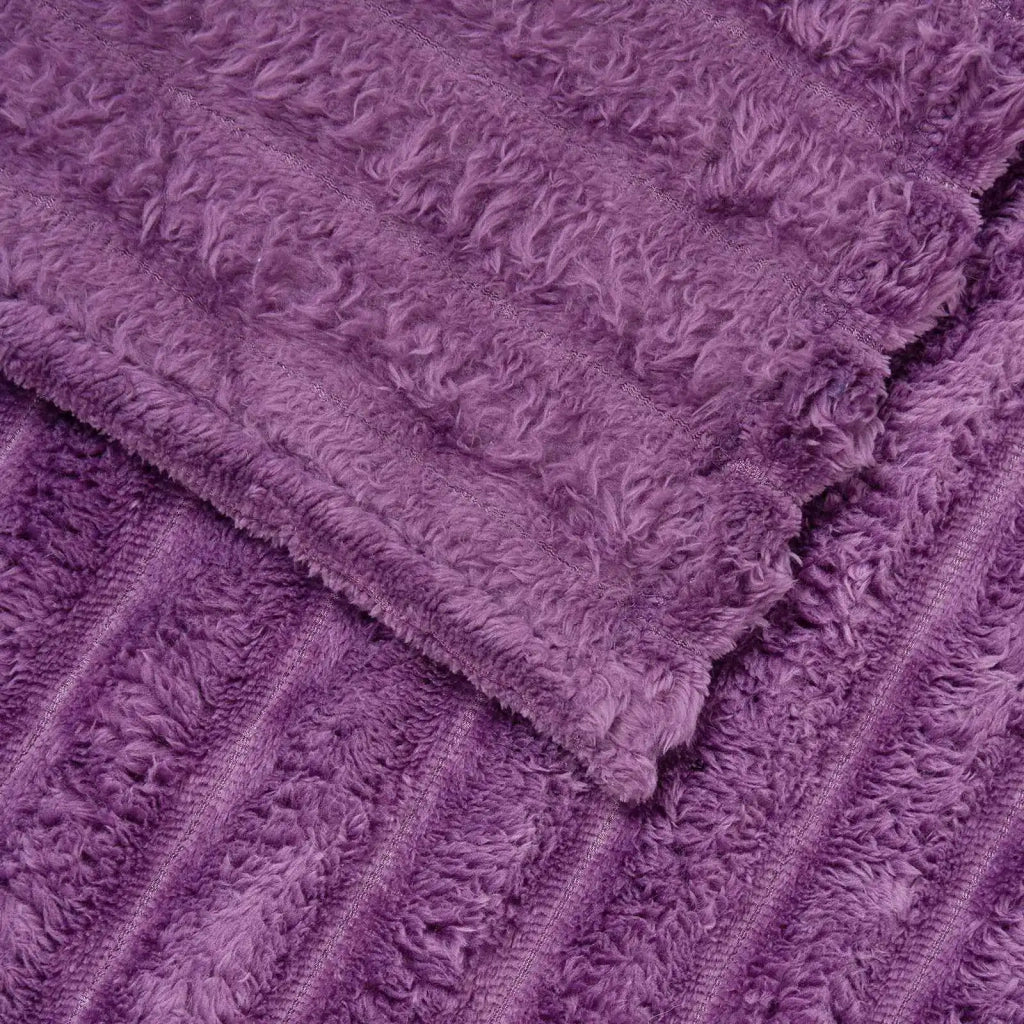 Coperta Viola 150 x 130 cm Panno