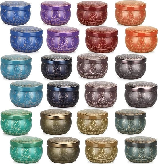 Set per creare candele in casa - candele handmade DIY - kit per creare candele - candele da fare da sé