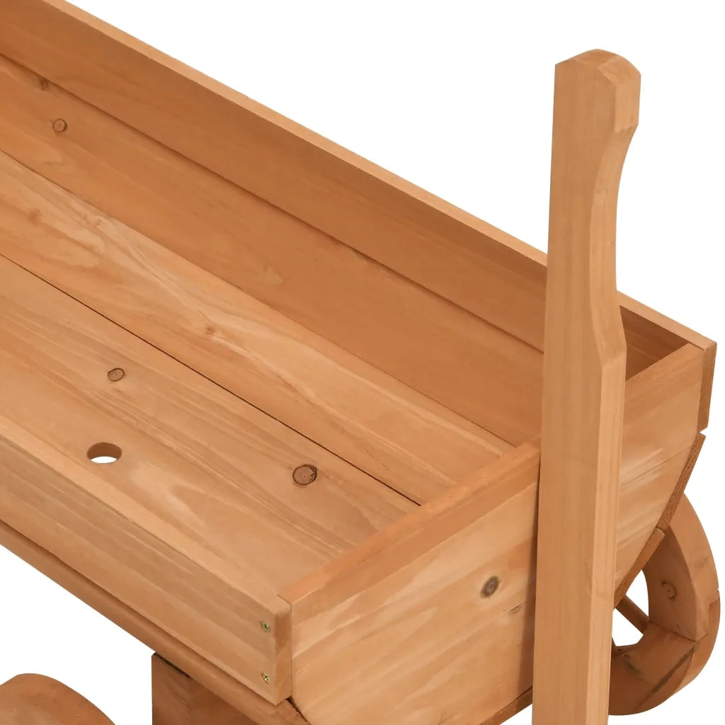 Carro Decorativo 70x43x54 cm in Legno Massello di Abete 364227