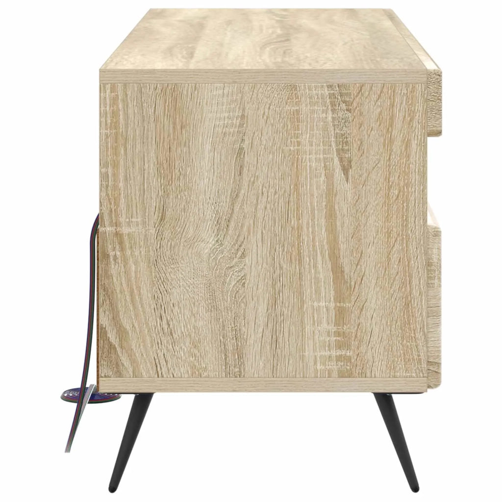 Mobile TV LED Rovere Sonoma Legno ingegnerizzato 897647