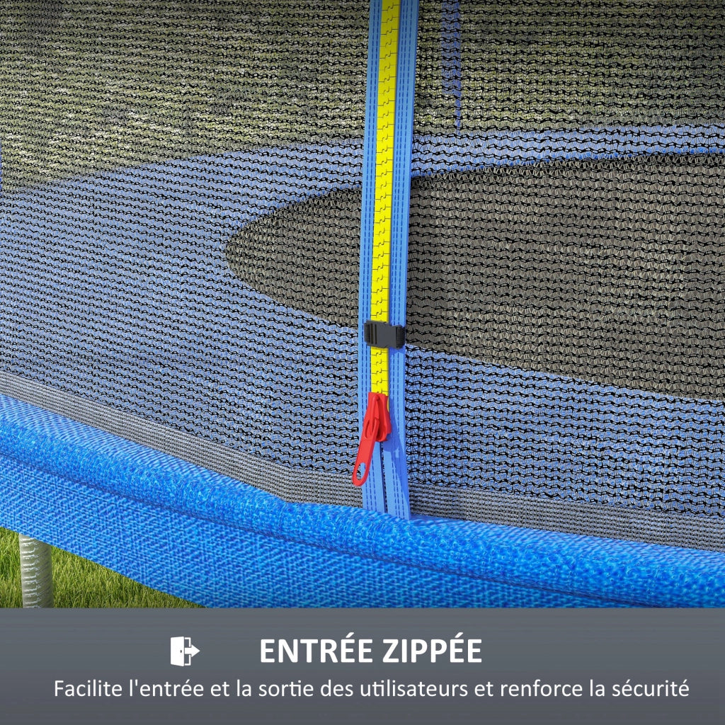 Rete di ricambio per trampolino ? 366 cm ¨C Xylo ¨C 8 pali, entrata con cerniera