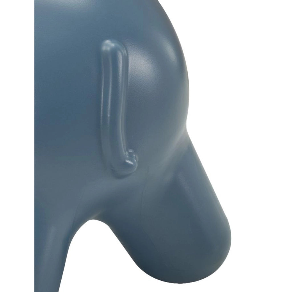 Sgabello Basso Elefante 1, Blu, Plastica, 86x46x56 cm