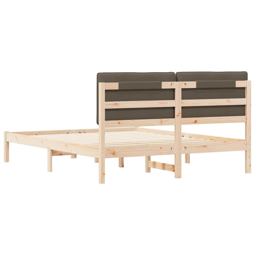 Letto con Testiera Rivestita Talpa 160 x 200 cm 878037