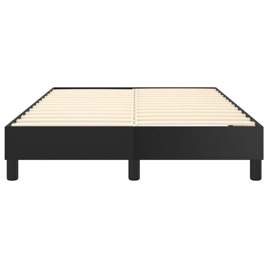 Struttura Letto a Rete a Molle Nero 120x200 cm in Similpelle 3120688