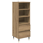 Credenza | Madia | Buffet da pranzo | Armadio da pranzo Rovere artigianale 40 x 36 x 110 cm Legno multistrato