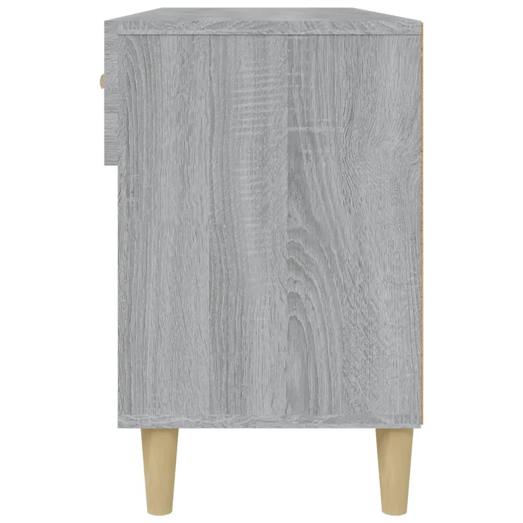 Scarpiera | Mobile per scarpe Grigio Sonoma 102x35x55 cm in Legno Multistrato