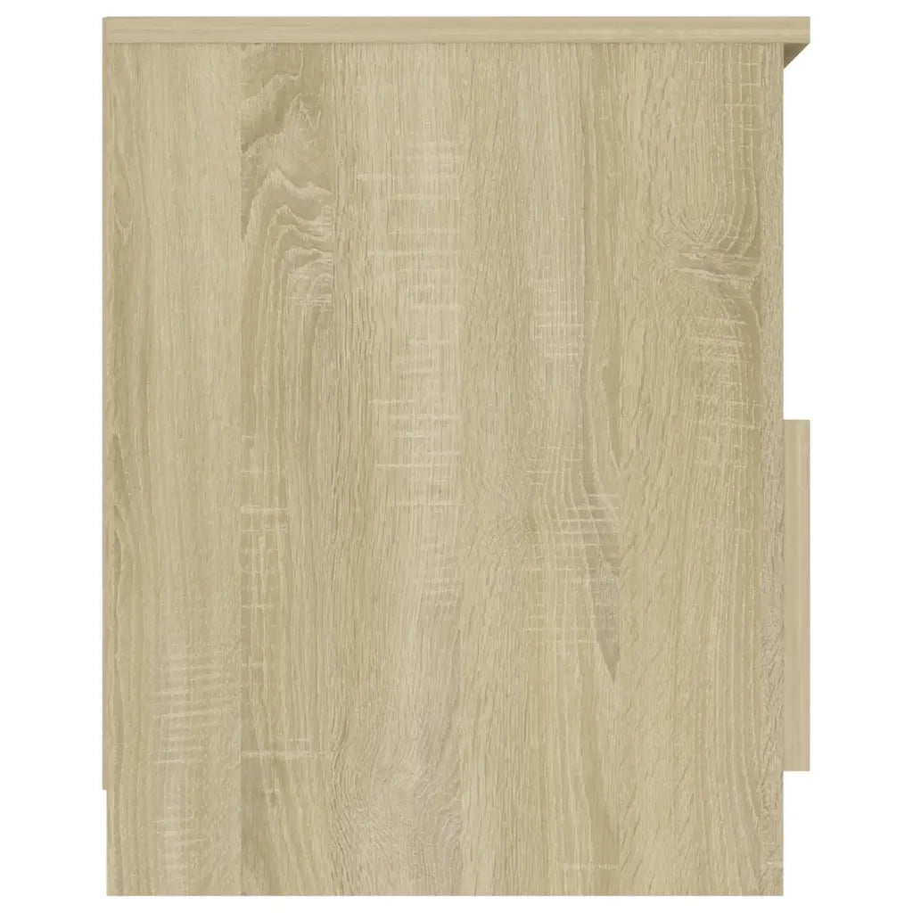 Comodino Rovere Sonoma 40x40x50 cm in Legno Multistrato 806163
