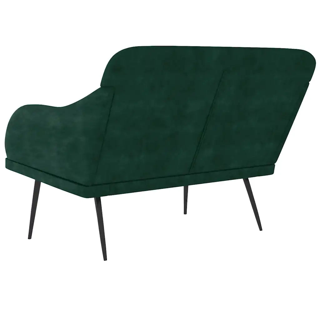 Panca Verde Scuro 110x76x80 cm in Velluto CFW8419484