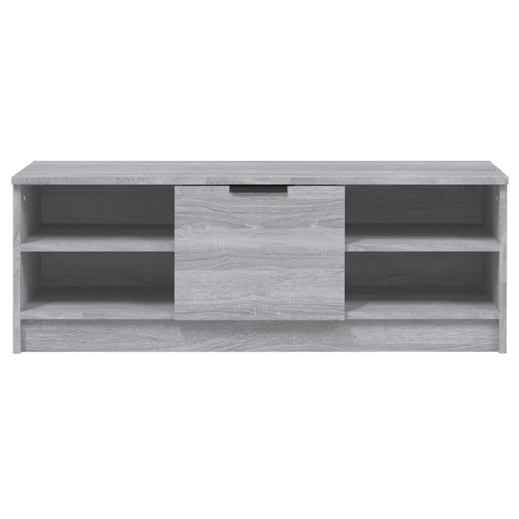 Mobile TV-Credenza TV-Console TV Grigio Sonoma 102x35,5x36,5 cm in Legno Multistrato