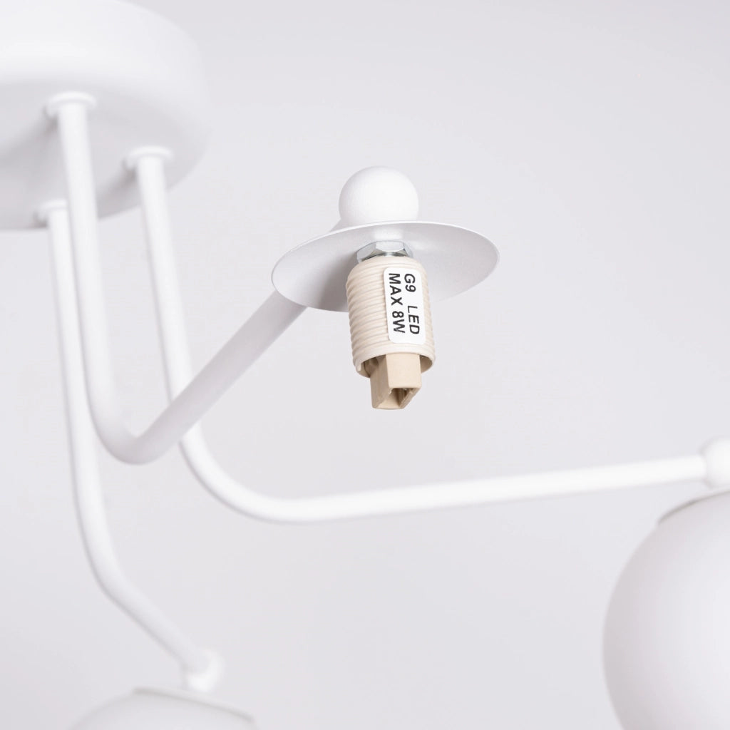 Lampadario ASTRAL 5 bianco