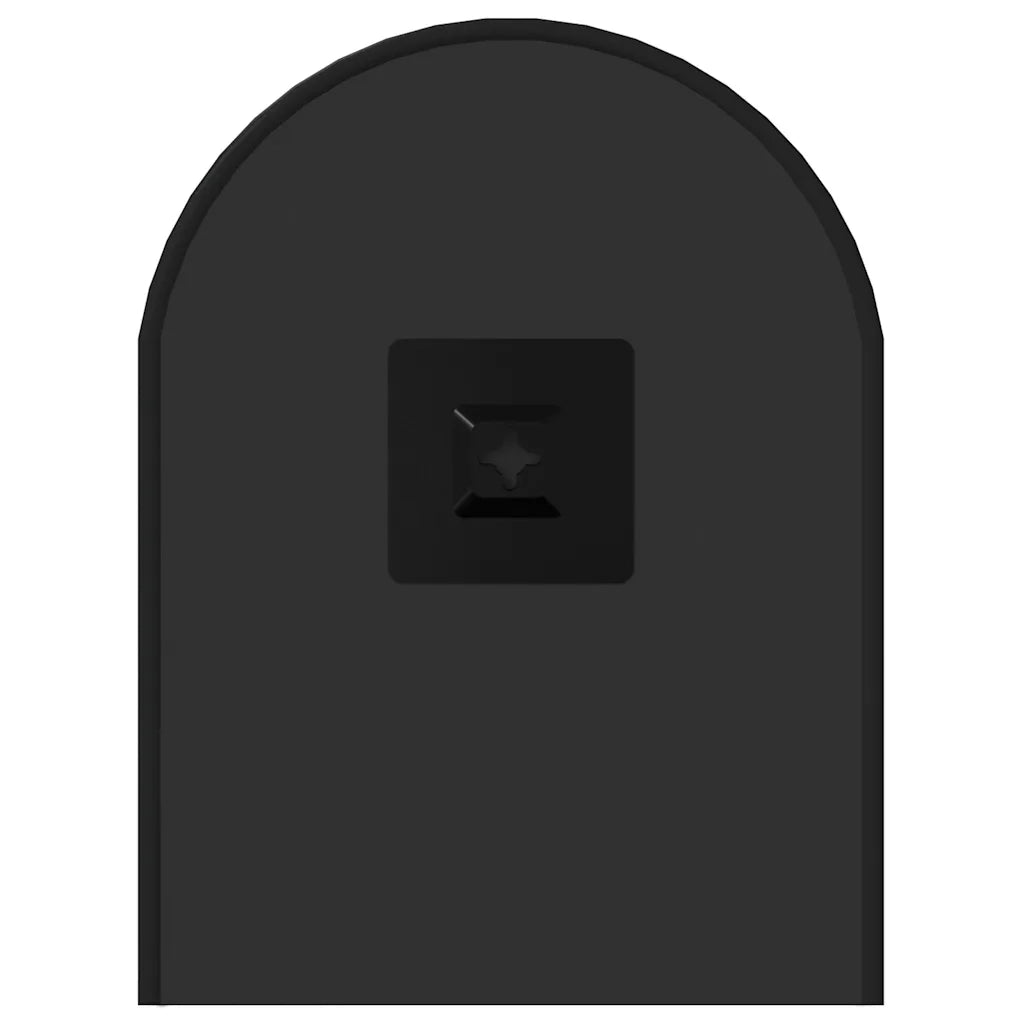Specchio da Parete | Specchio decorativo Nero 50x20 cm Ovale