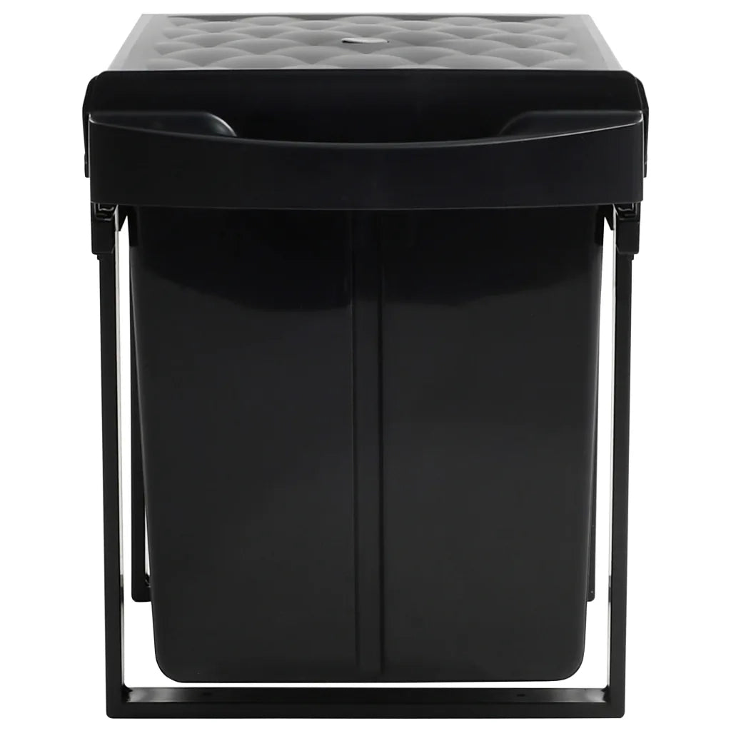 Cestino Estraibile per Mobile Cucina-Scaffale per Cucina Chiusura Ammortizzata 48L