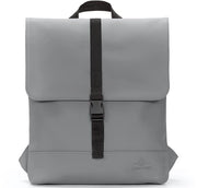 Borsa da Donna in Pelle Piccola Grigia - Ruby - Borsa da Uomo per la Città Università Business - Piccola Borsa da Donna con Tasca per Laptop - Impermeabile