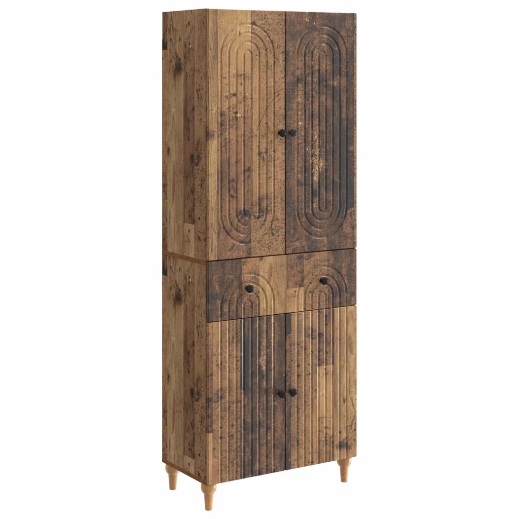 Set di armadi 2 pcs 66 x 34,5 x 90 cm Legno ingegnerizzato