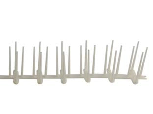 DISSUASORE VOLATILI PER MURETTO IN PLASTICA- - cm.50x7,8h. - 100 pezzi