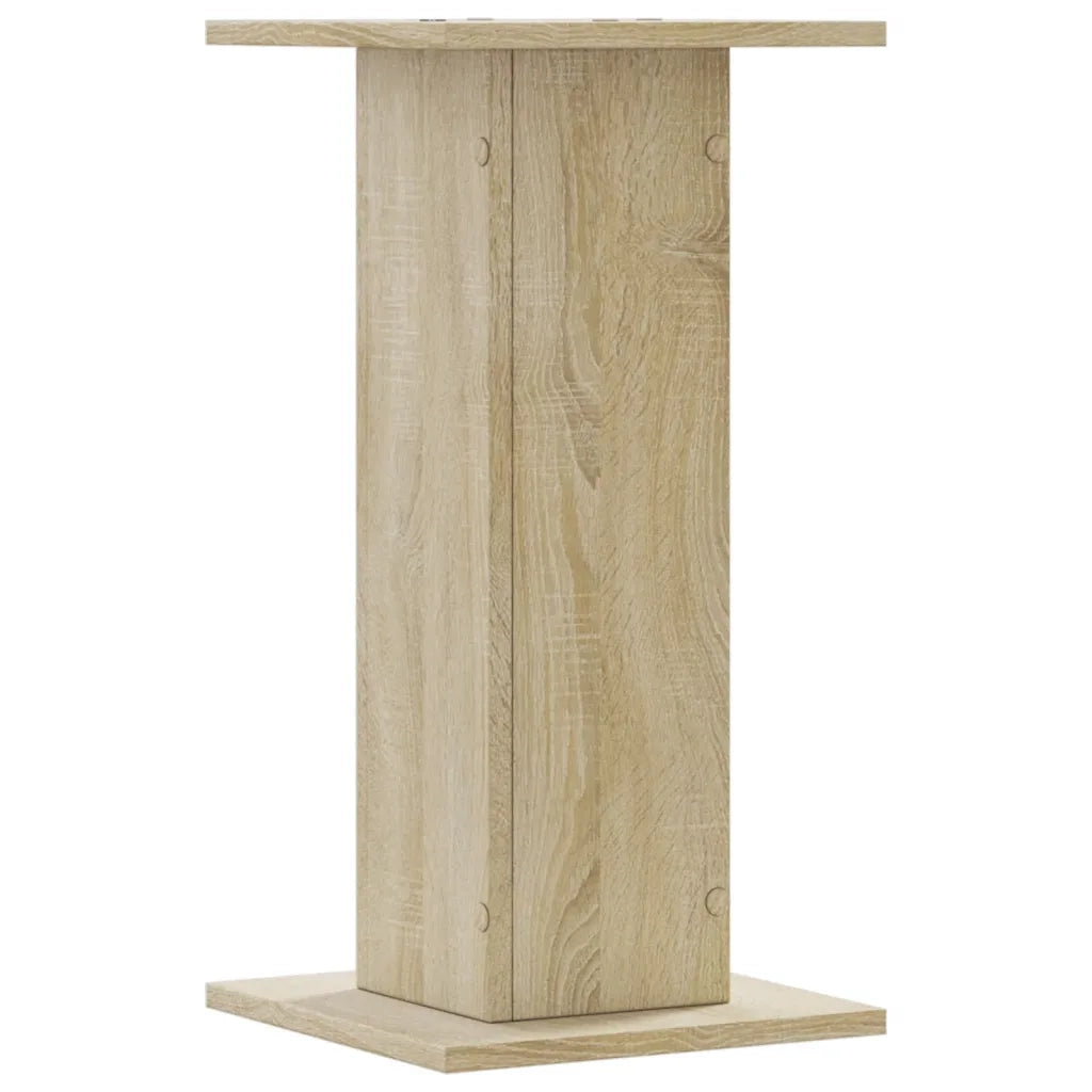 vidaXL Supporti per Piante 2 pz Rovere Sonoma 30x30x60cm in Truciolato