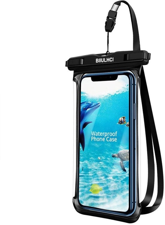 Custodia per Telefono Acquatica - Resistente all'Acqua - Certificato IPX8 - Compatibile con Blackview/Oscal - Spazio Extra per Carte di Credito - Funzionalità Touchscreen Completa - Custodia Acquatica