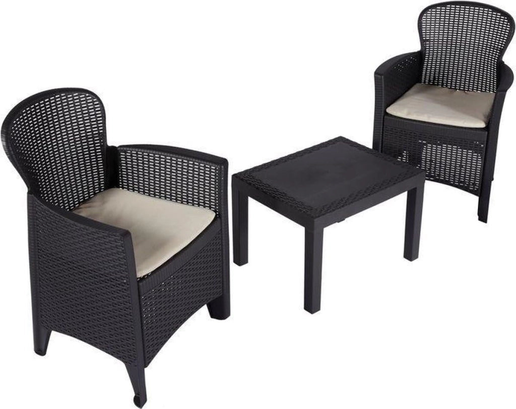 Salotto Akita Colore Antracite Pro Garden