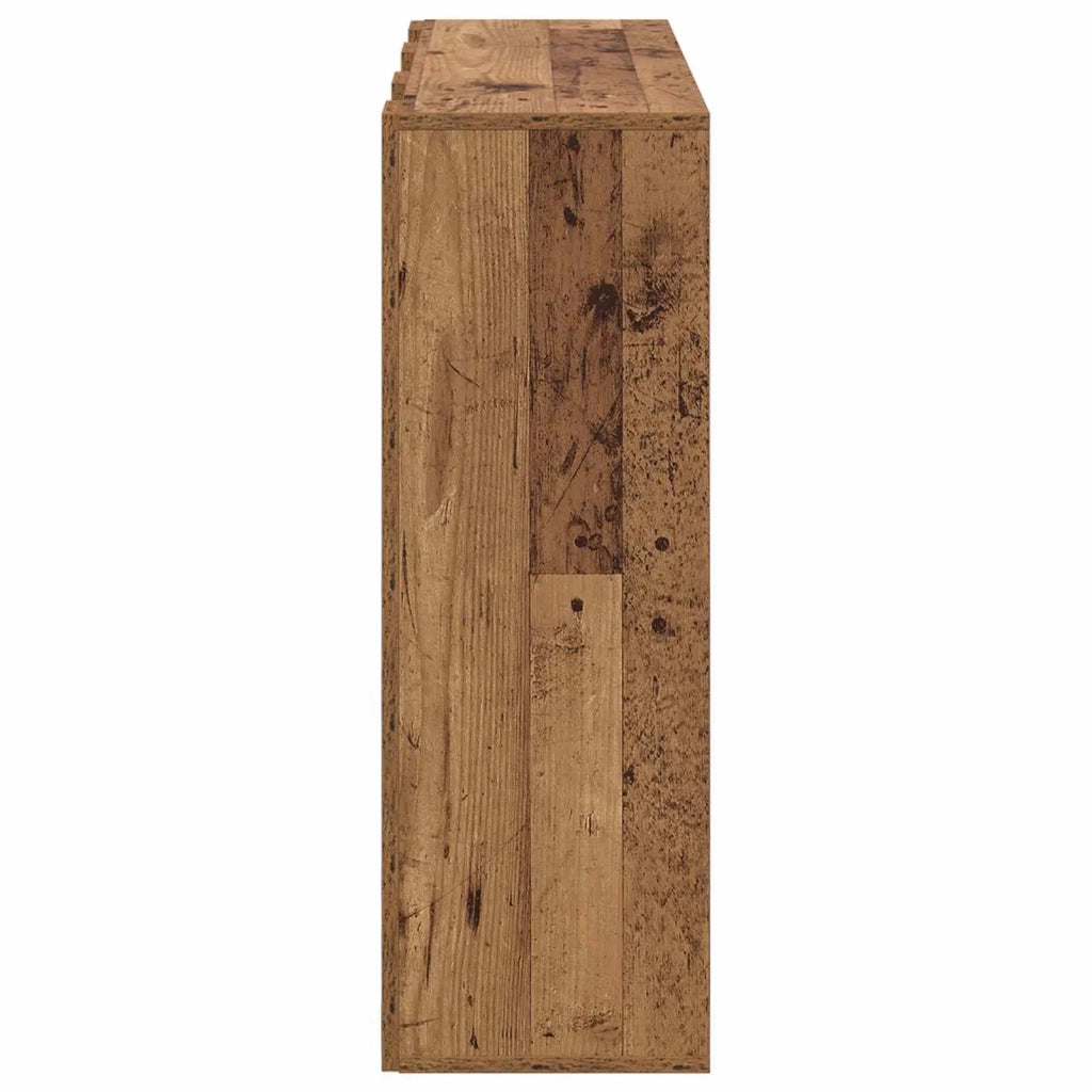 Credenza con cassetto Legno vecchio 88,5 x 29 x 84,5 cm