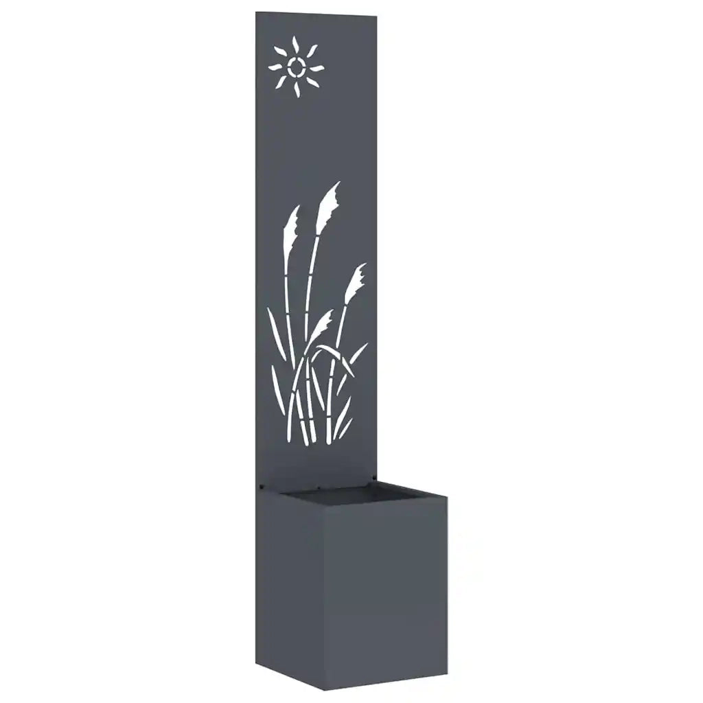 Schermo per privacy in giardino Traforo Antracite 32 x 150 cm CFW5572057