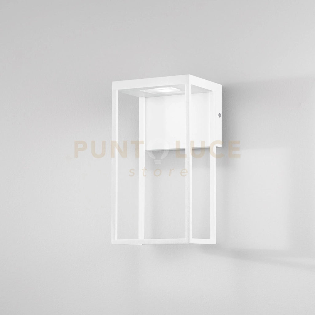 APPLIQUE LED GRIS BIANCA 12W 1390LM CCT 3000K / 4000K IP54 15X12,6X28CM