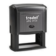 Timbro autoinchiostrante trodat printy 4926 in plastica 75x38 mm nero 45218 - 107118