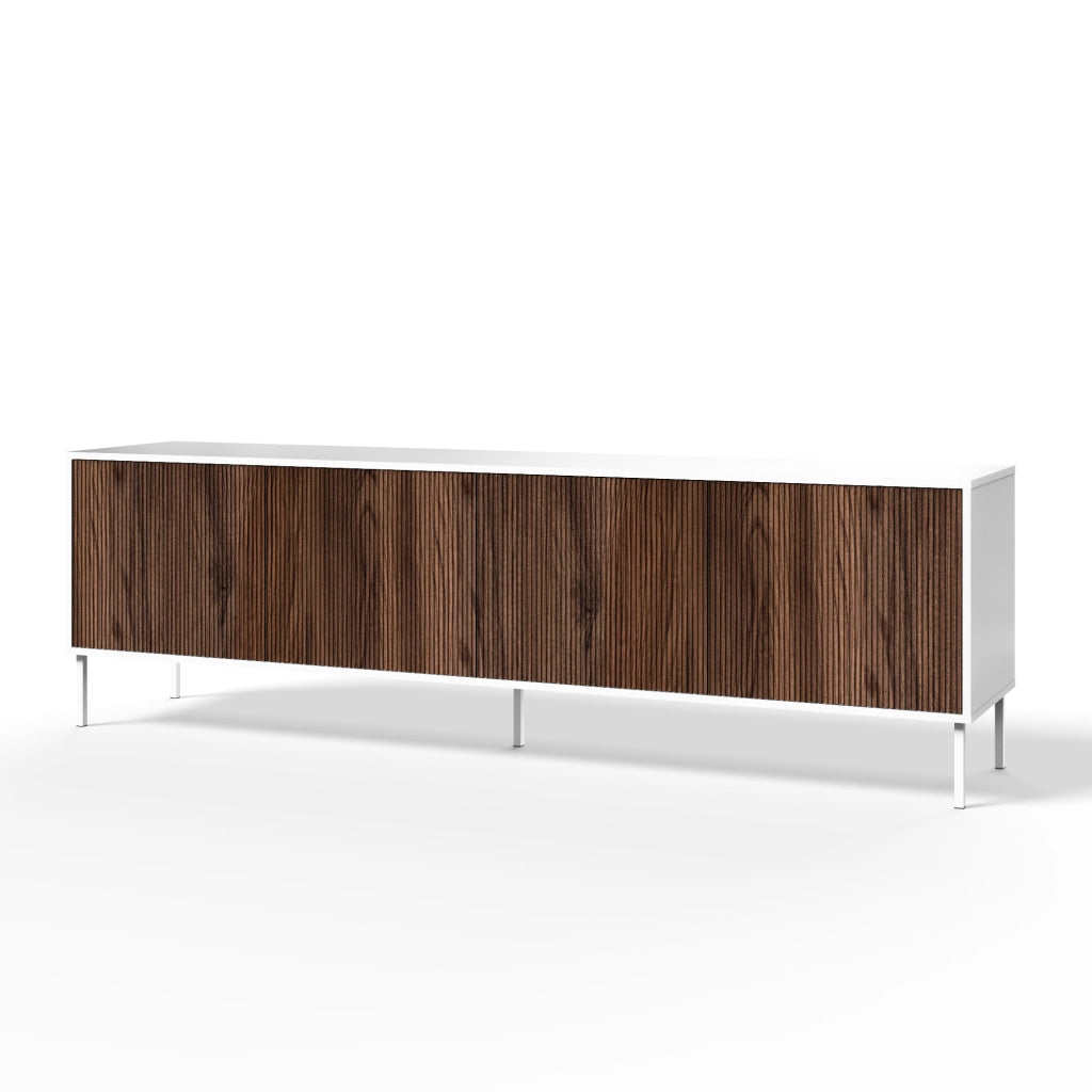 Buffet 4 ante BUDAPEST-S bianco/rovere rio