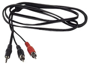 Melchioni mkc mk4041 cavetto audio spina mini jack 3,5 mm 2 spine rca 5 metri