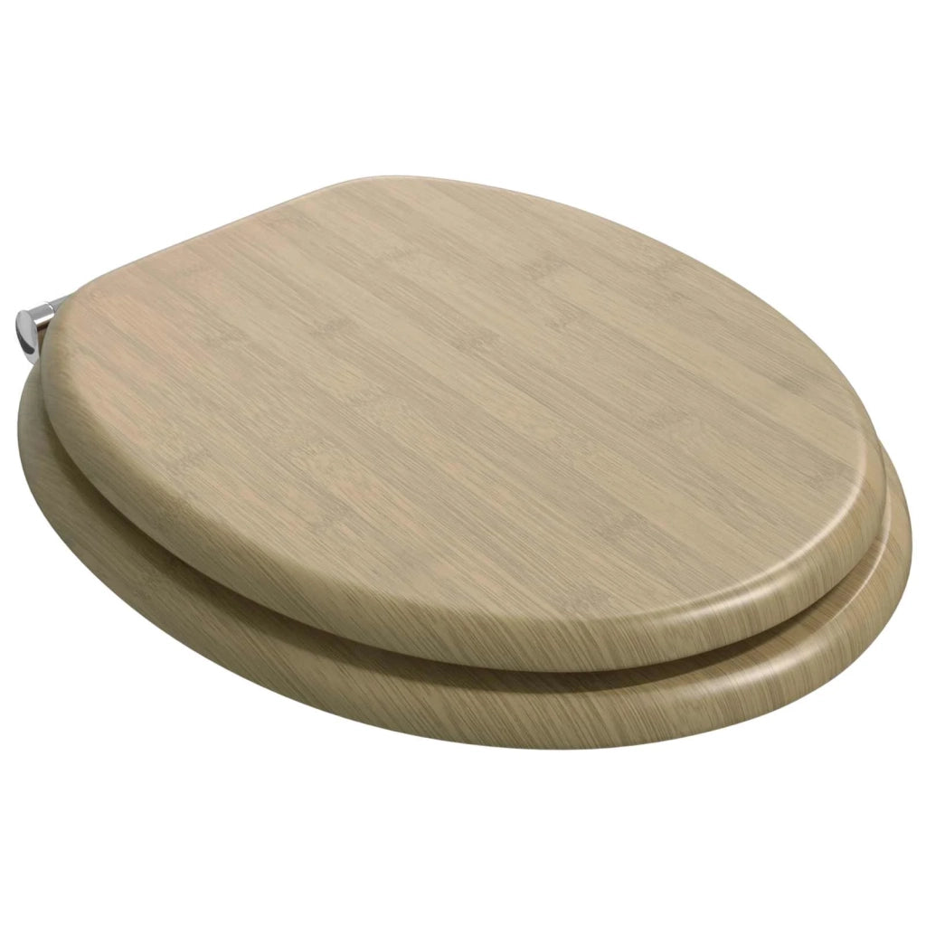 Sedile per toilette con chiusura morbida Colore bamboo chiaro CFW7632227