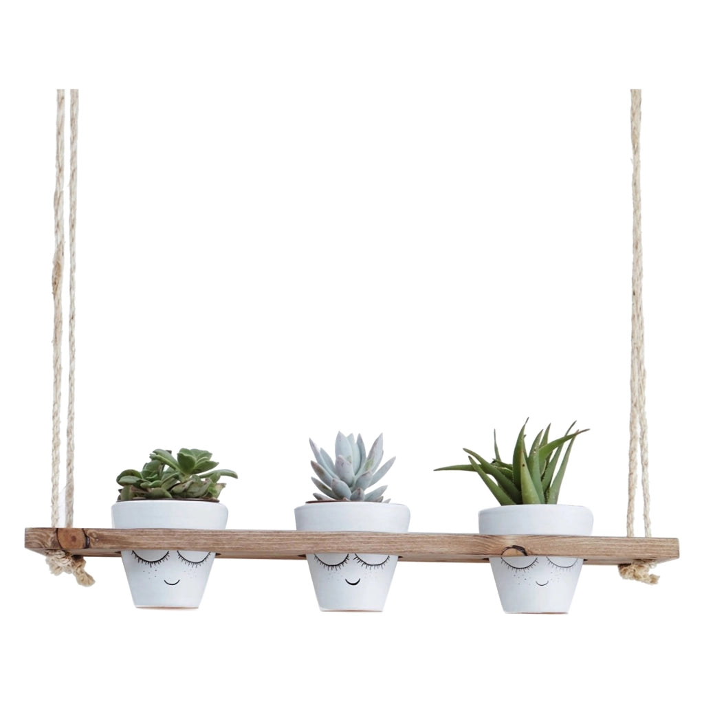 Rapallo, Mensola un Ripiano, 60x13x80h cm Marrone Naturale