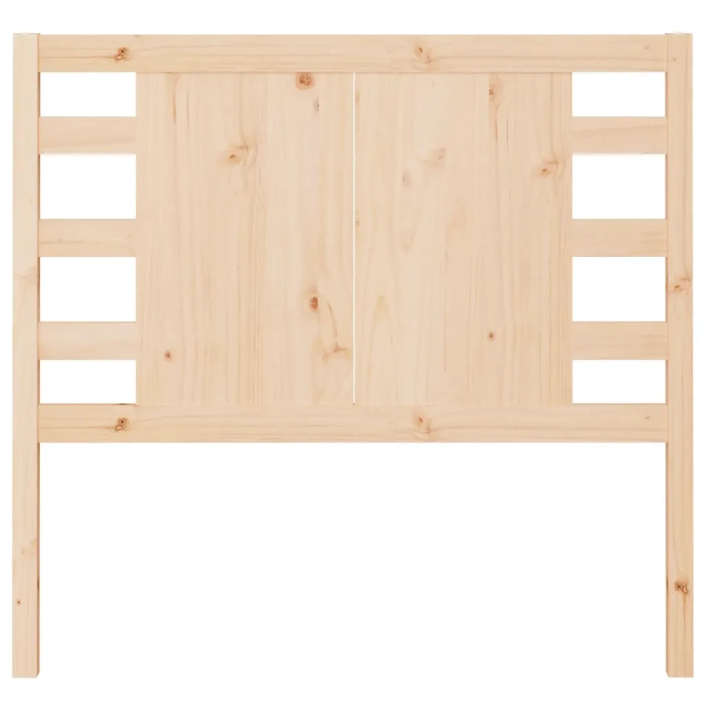 Testiera per Letto 96x4x100 cm in Legno Massello di Pino