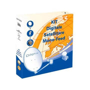 Antenna satellitare iddigital 80119 kit mono feed