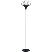 Lampada da terra loft 175 cm nera E27 Aldex Danton II