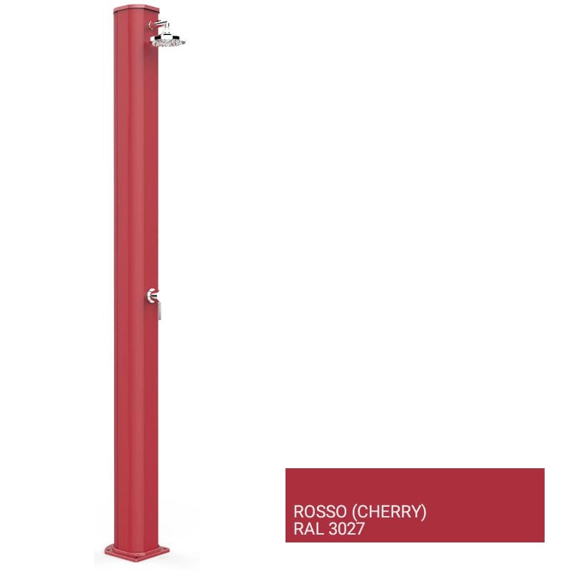 Doccia solare per piscina BIG JOLLY 40 LITRI, in alluminio - Doccia Solare Per Piscina Big Jolly 40 Litri, In Alluminio Colore Rosso