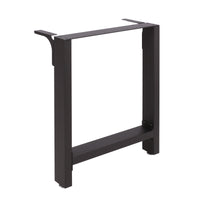 Base per tavolo 70x72 cm verniciatura a polvere nero Telaio per tavoli gambe tavolo