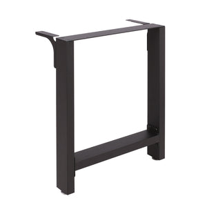 Base per tavolo 70x72 cm verniciatura a polvere nero Telaio per tavoli gambe tavolo