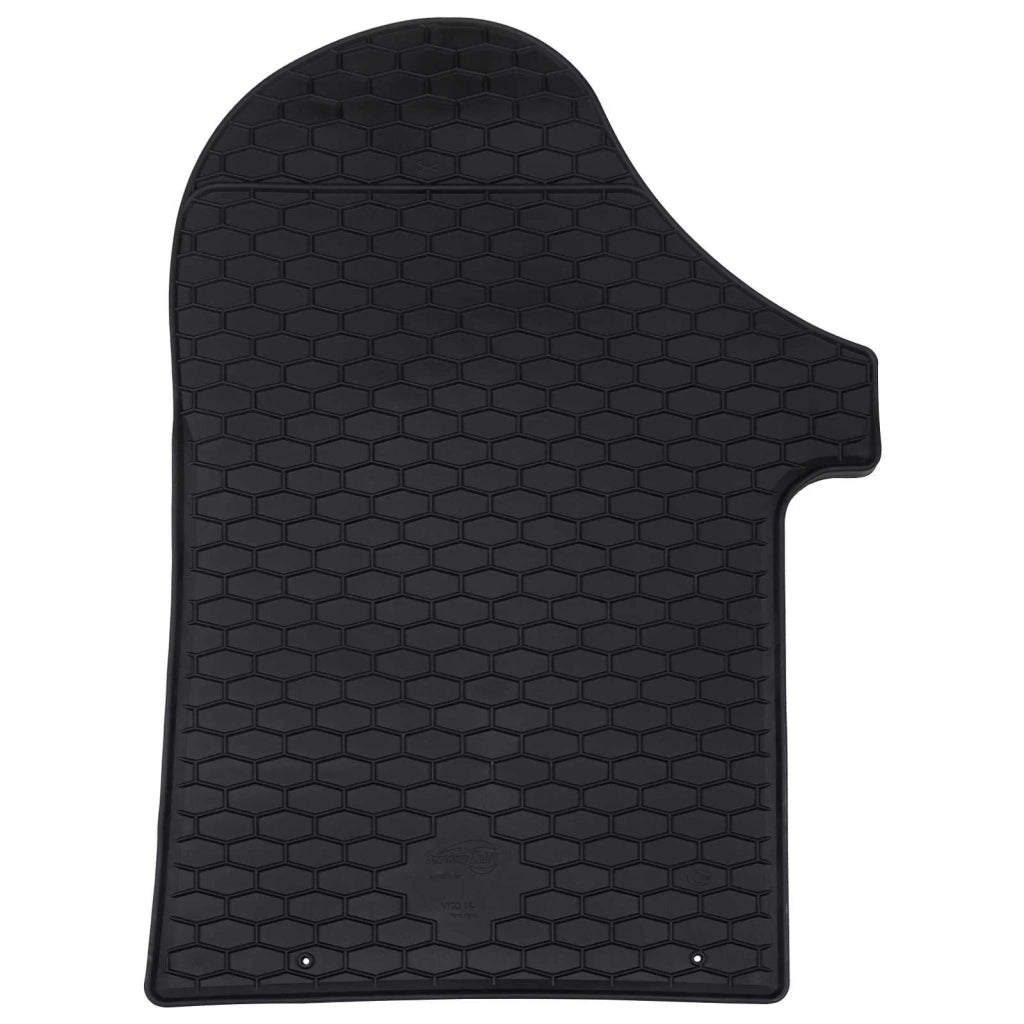 Tappetino per Auto 2 pz Nero Gomma CFW3021603