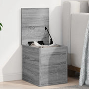 Contenitore Portaoggetti Grigio Sonoma 30x35x35 cm Truciolato