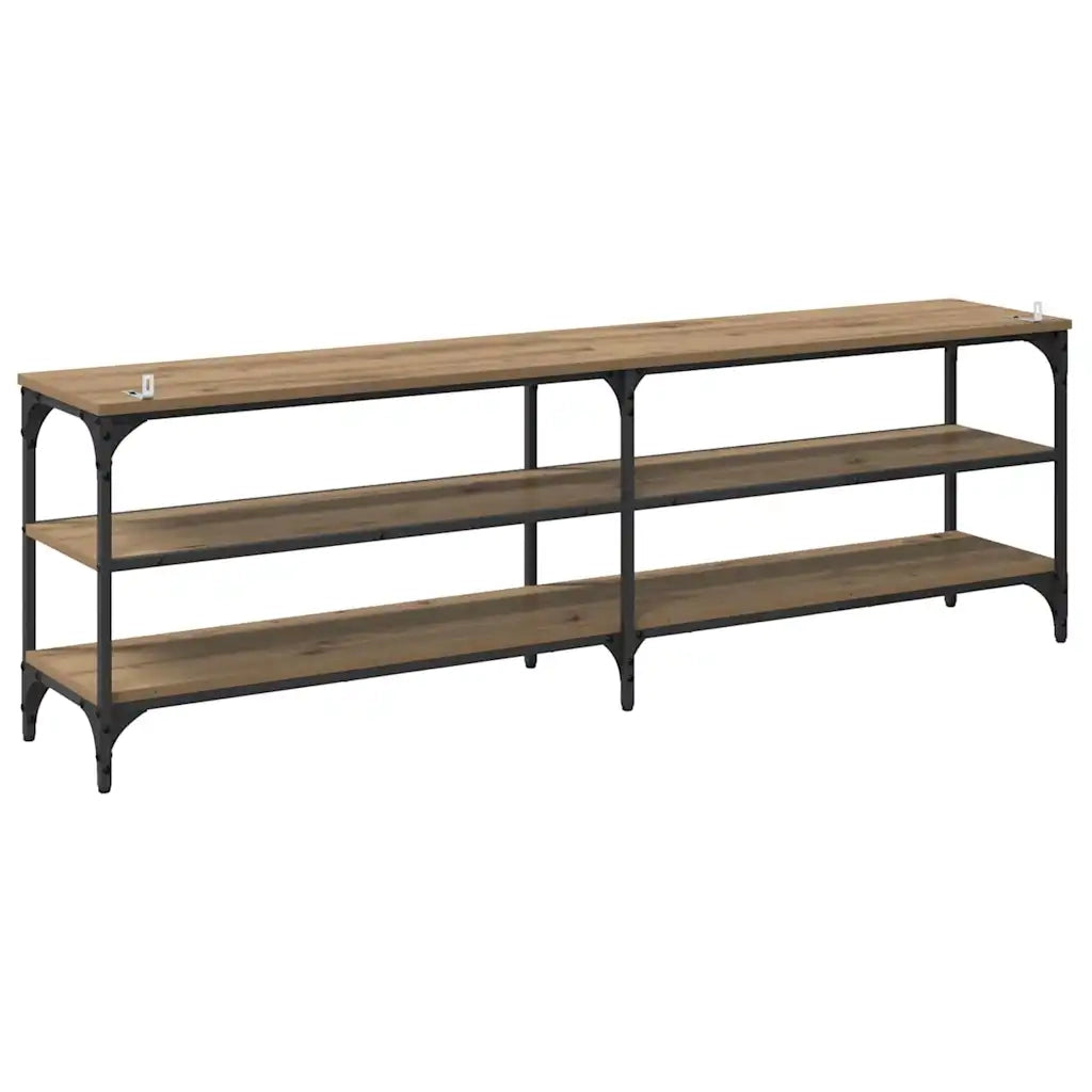 Mobile TV-Credenza per TV-Console TV Rovere artigianale 160 x 30 x 50 cm
