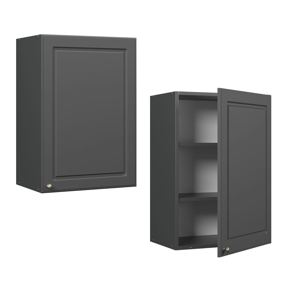 Vicco Pensile da cucina Landhaus antrazit-oro 50 cm
