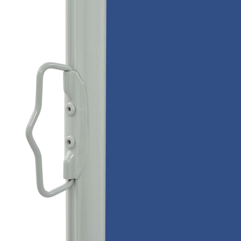 Tenda da sole laterale retrattile/schermo privacy per patio giardino terrazza balcone 160 x 300 cm blu 02_0007279