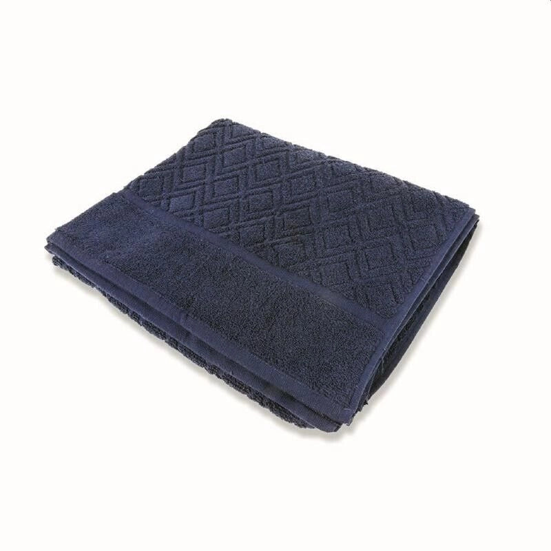 DIAMOND ASCIUGAMANO IN COTONE 81 X 139 CM COLORE BLU