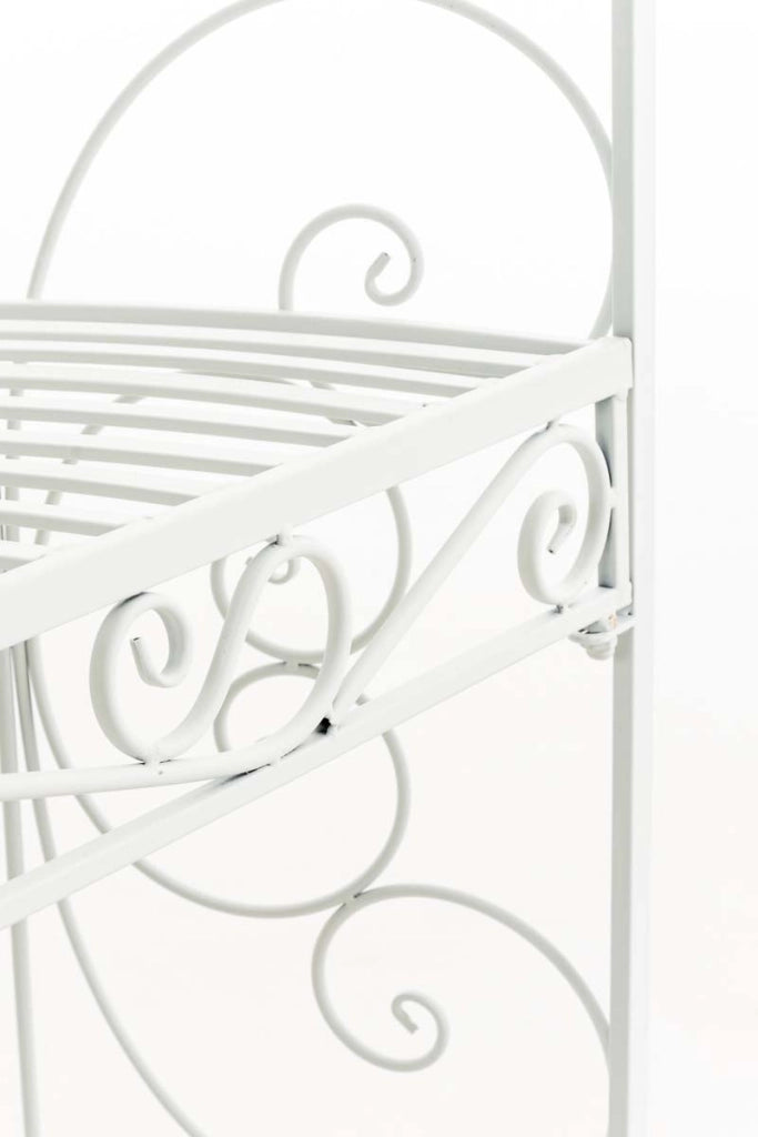 Padiglione da Giardino con Panca ROSIE bianco
