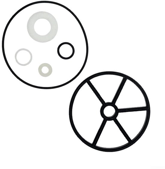 Kit di sostituzione per valvola filtro - Materiale di alta qualità - Incluso O-ring - Duraturo e pratico - Adatto per Hayward - Rimozione di nodi di guaina - Kit di valvola filtro