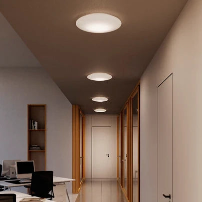 Mentos parete/soffitto ø.450x103mm. dali2/push 27,0w led 22/27/30/40k -ip20- b.co op.,vtr.b.co