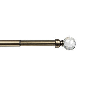 BASTONE METALLO D 20/19 120/210CM LUCE ORO ANTICO- 6,0 pz