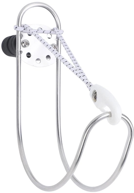 Supporto per Reddito - Manubrio in Acciaio Inossidabile - Disegno Compattato - Adatto per Yacht - Installazione Facile - Adatto per Reddito a Cerchio/Horseshoe