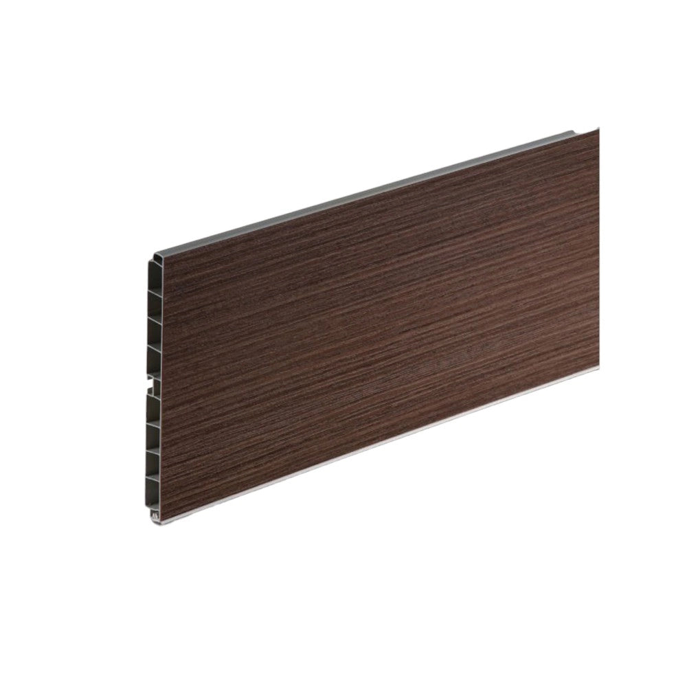 Zoccolo Per Cucina Battiscopa Set Da 2 Pezzi Da 2 Metri E 1 Pezzo Da 1 Metro Altezza 15 Cm Con Kit Unione Noce Scuro