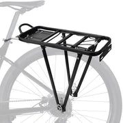Portaoggetti in Alluminio per Biciclette da 24 Pollici con Sostegno Posteriore